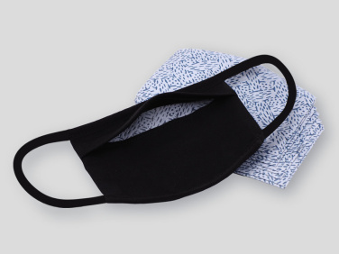 Logotrade promotional gift image of: MARS PRO cotton mask (size M) with pocket and HEPA filter 1380165