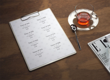 Logotrade promotional giveaways photo of: Clipboard menu 1122119