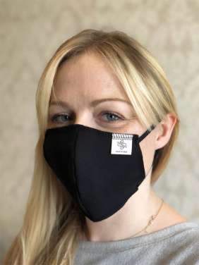 Logo trade promotional items image of: ZEFIR cotton face mask 1400165