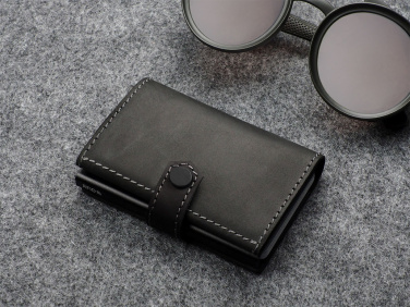 Logo trade corporate gifts picture of: RFID wallet - Hunter Leather 2109284