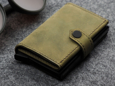 Logotrade promotional merchandise image of: RFID wallet - Hunter Leather 2109284