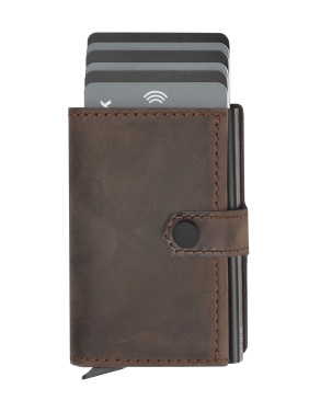 Logotrade corporate gift image of: RFID wallet - Hunter Leather 2109284