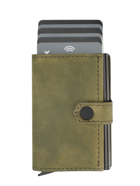 Logotrade promotional item image of: RFID wallet - Hunter Leather 2109284