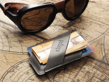 Logo trade business gifts image of: Wallet 1242131