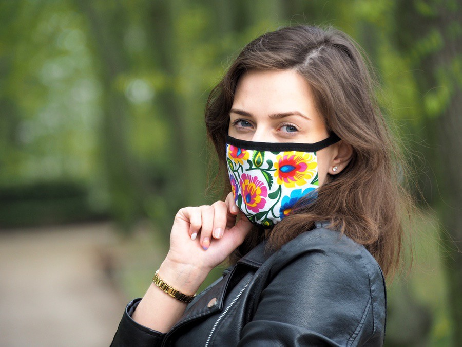Logotrade advertising product image of: MARS cotton mask (size L) 1569165