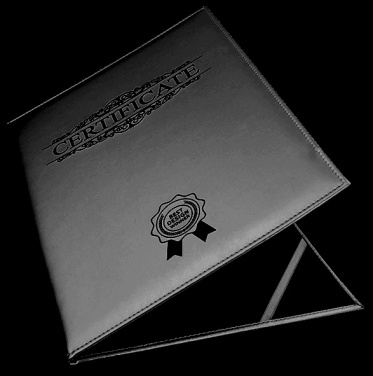 Logotrade promotional giveaway picture of: Certificate cover 152019