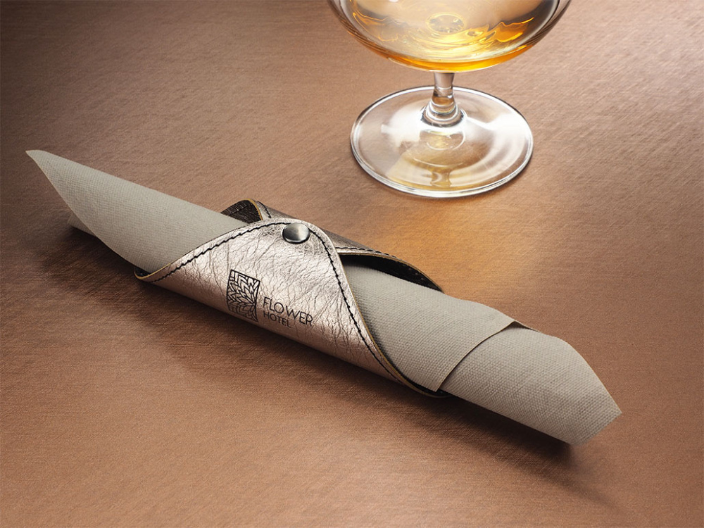 Logo trade promotional merchandise photo of: Napkin ring 1032265