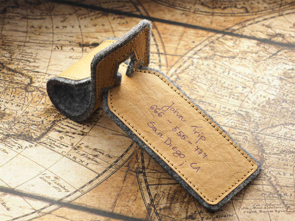 Logotrade business gift image of: Luggage tag 969140
