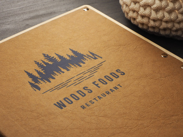 Logo trade promotional merchandise image of: Menu cover 1665121