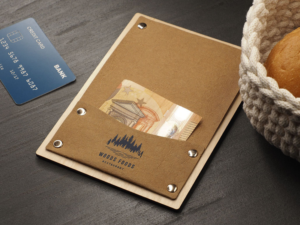 Logo trade corporate gifts picture of: Bill holder 1053121