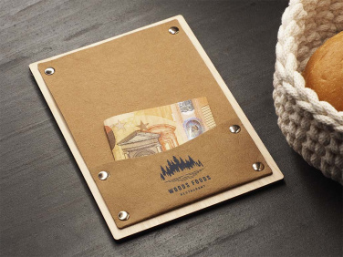 Logo trade promotional giveaway photo of: Bill holder 1053121