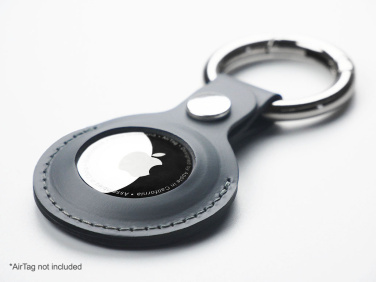 Logo trade corporate gifts image of: Keyring with holder for AirTag 1914094