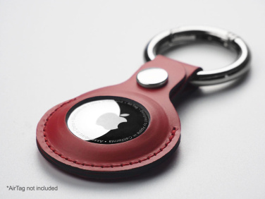Logo trade promotional products image of: Keyring with holder for AirTag 1914094