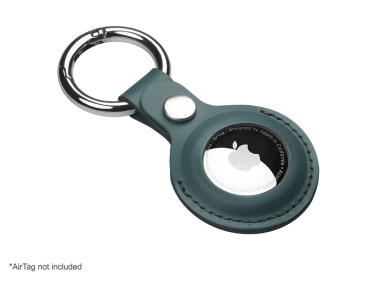 Logo trade promotional products image of: Keyring with holder for AirTag 1914094