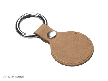 Logo trade promotional merchandise picture of: Keyring with holder for AirTag 1914106