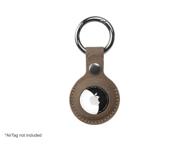 Logo trade promotional giveaways image of: Keyring with holder for AirTag 1914106