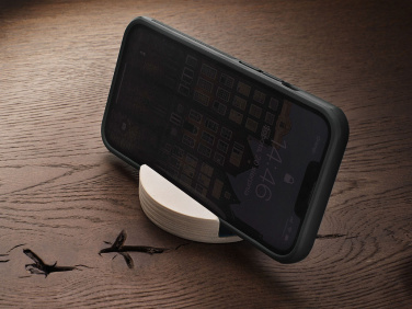 Logo trade promotional gifts picture of: Wooden telephone stand 1833121