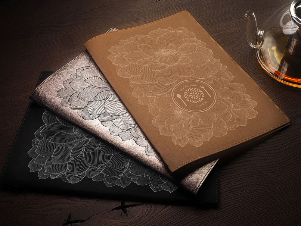 Logo trade promotional giveaways picture of: Menu cover Ambiente 1178303