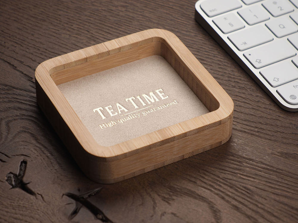 Logotrade corporate gift picture of: Wooden desk organiser 1849292