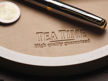 Logo trade promotional merchandise image of: Wooden organiser 1843121
