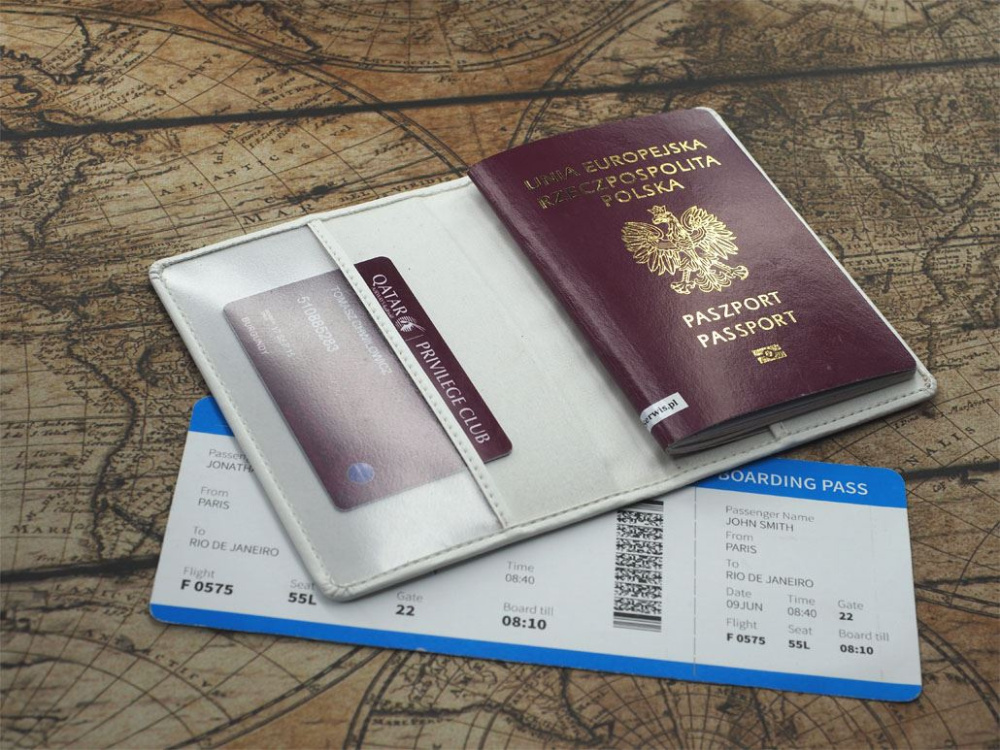 Logotrade business gifts photo of: Passport case 209119