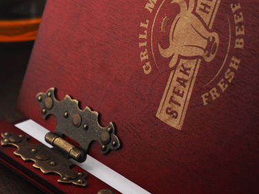 Logo trade promotional merchandise picture of: Menu cover 1862121