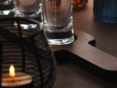 Logotrade promotional gift picture of: Wooden 3 Shot Serving Board 1863121