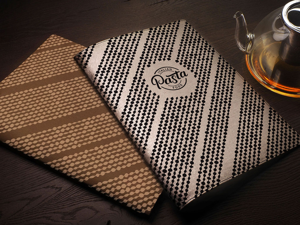Logo trade promotional merchandise photo of: Menu cover Ambiente 1178301