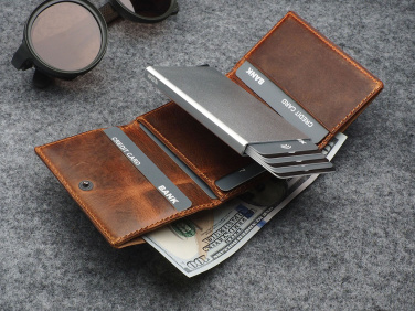 Logo trade promotional products image of: RFID wallet 541310