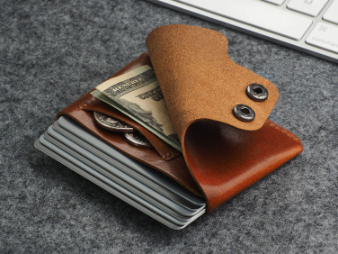 Logo trade corporate gifts image of: Wallet 384141