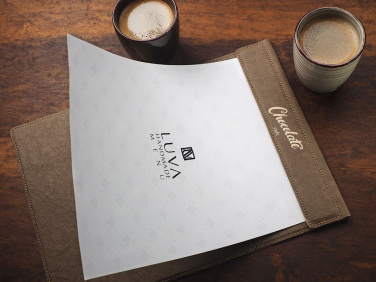 Logo trade business gift photo of: Menu cover 1241106