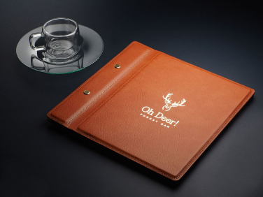 Logo trade promotional merchandise image of: Menu cover 1085318
