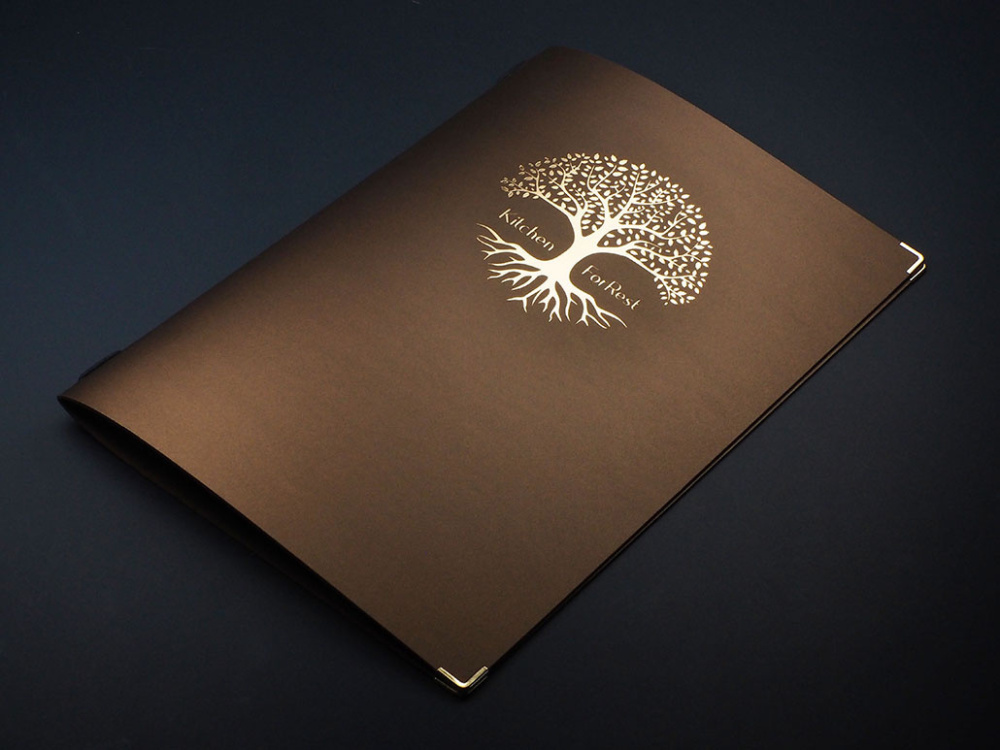 Logo trade promotional merchandise picture of: Menu cover Ambiente 1178094