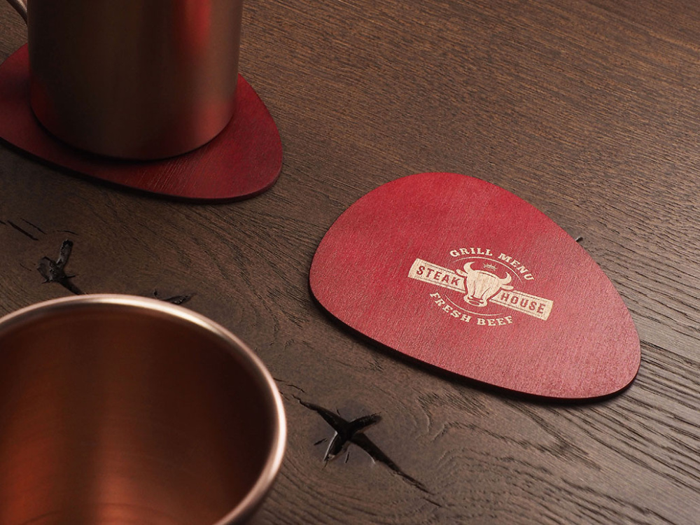 Logotrade promotional product picture of: Coaster 1607121