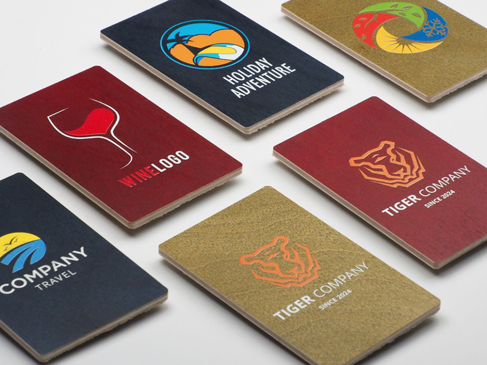 Logo trade promotional giveaways picture of: Wooden magnet 2034121