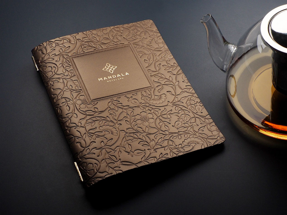 Logo trade advertising product photo of: Menu cover Ambiente 1181336