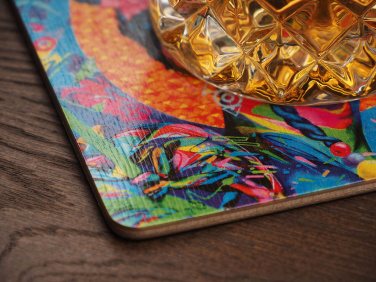Logo trade promotional products image of: Coaster 1857121