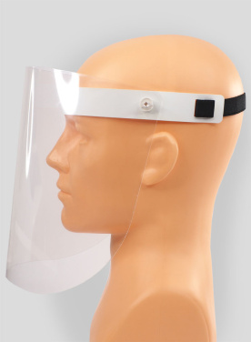 Logo trade advertising products picture of: TEMIDA tilting face shield 1424162