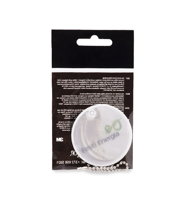 Logotrade promotional item picture of: Soft reflector with your logo dia. 50 mm