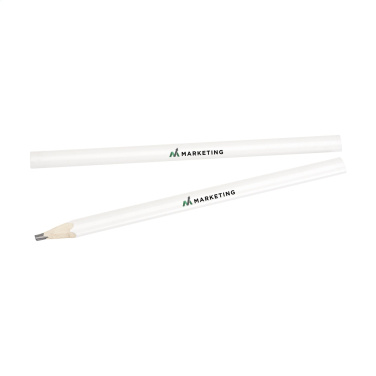 Logo trade promotional merchandise photo of: Carpenter wooden pencil