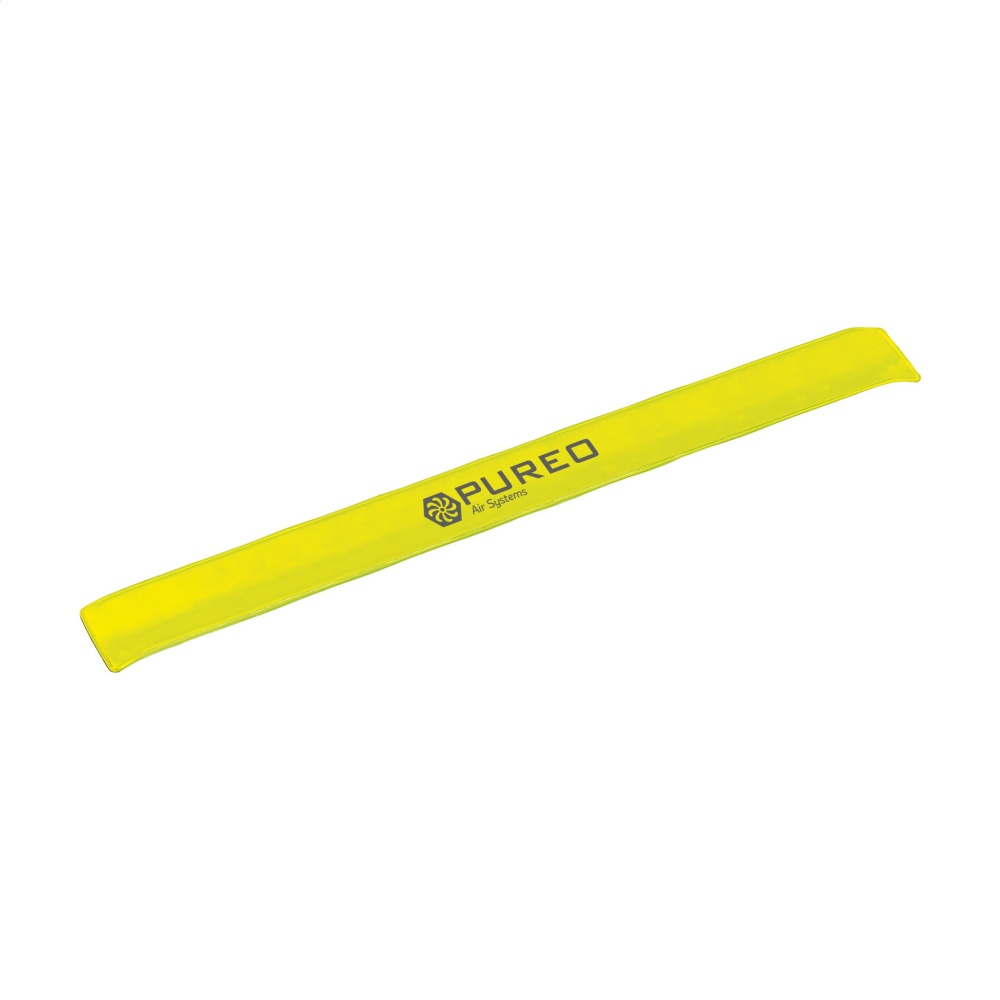 Logo trade promotional giveaways image of: SnapWrap fluorescent armband