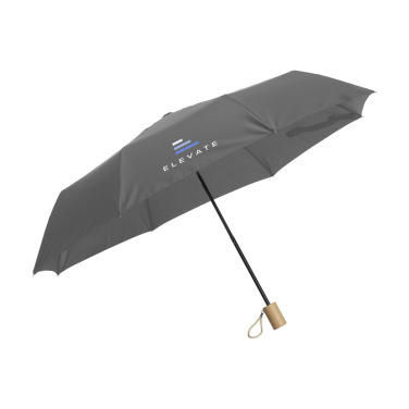 Logo trade business gift photo of: Mini Umbrella RCS RPET foldable umbrella 21 inch