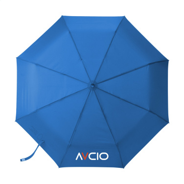 Logo trade promotional products image of: Michigan foldable RCS RPET umbrella 21 inch