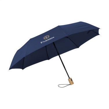 Logo trade promotional products image of: Michigan foldable RCS RPET umbrella 21 inch