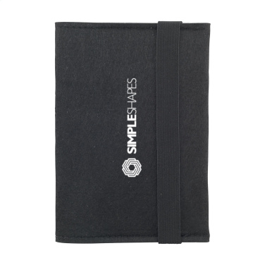 Logo trade promotional products image of: Identify GRS RPET Felt passport holder