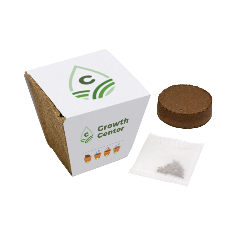 Logo trade promotional gifts image of: Flowermix Wood Fibers