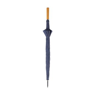 Logo trade promotional merchandise photo of: BlueStorm RCS RPET umbrella 30 inch