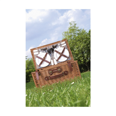 Logotrade promotional gift image of: QualityTime picnic basket