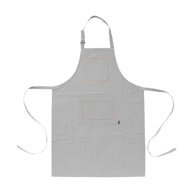 Logo trade corporate gift photo of: Cocina GRS Recycled Cotton (160 g/m²) apron