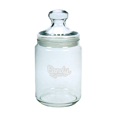 Logo trade corporate gifts picture of: Dolci Candy jar 1 L